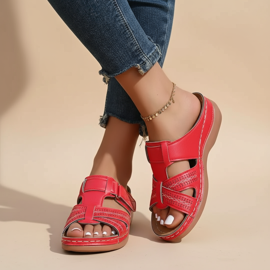 Vivian Orthopedic Sandals — Céline de Montréal