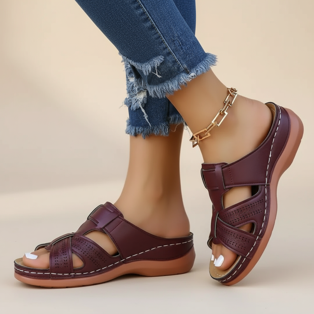 Vivian Orthopedic Sandals — Céline de Montréal — view 2