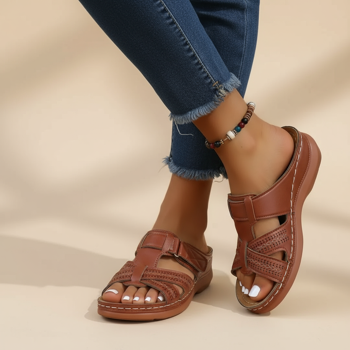 Vivian Orthopedic Sandals — Céline de Montréal — view 4