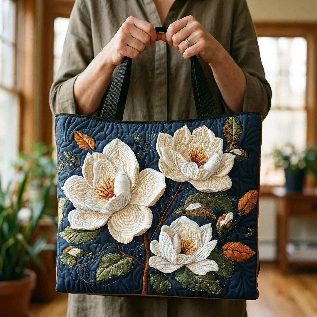 Delicate Magnolia Handmade Bags — Céline de Montréal — view 2