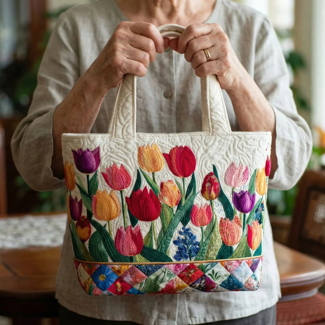 Tulip Garden Handmade Bags — Céline de Montréal — view 2