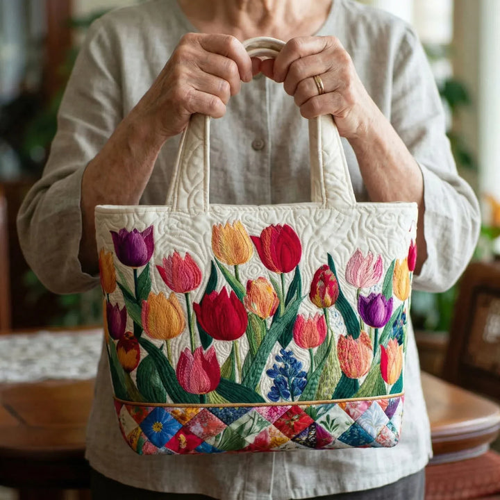 Tulip Garden Handmade Bags — Céline de Montréal — view 2