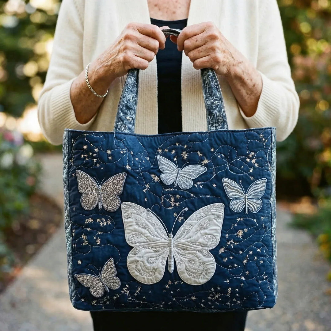 Silver Butterfly Handmade Bags — Céline de Montréal — view 2