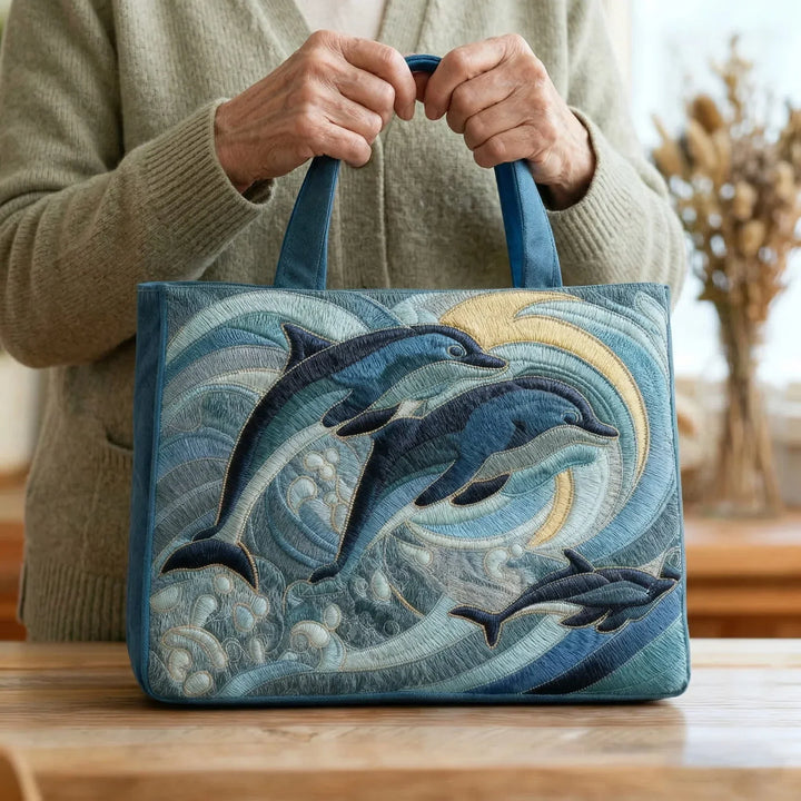 Ocean Dolphin Handmade Bags — Céline de Montréal — view 2