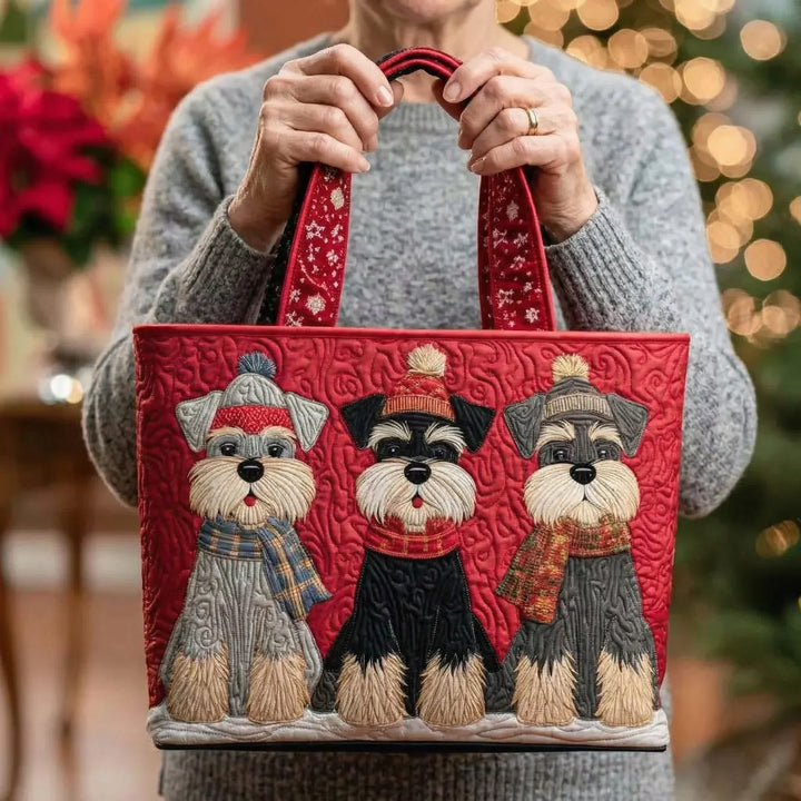 Trio of Schnauzers Handmade Bags — Céline de Montréal — view 2