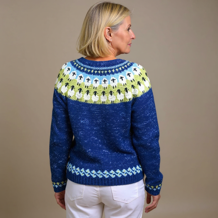Sophie Icelandic Cardigans — Céline de Montréal — view 3