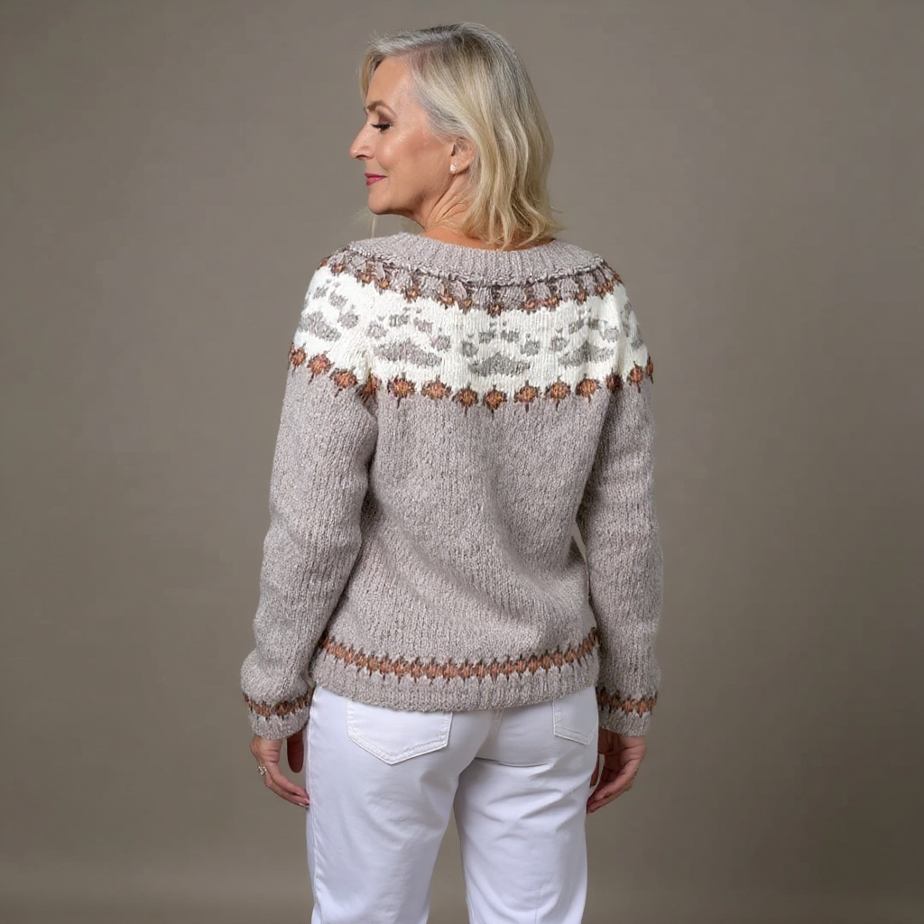 Emery Icelandic Cardigans — Céline de Montréal — view 3