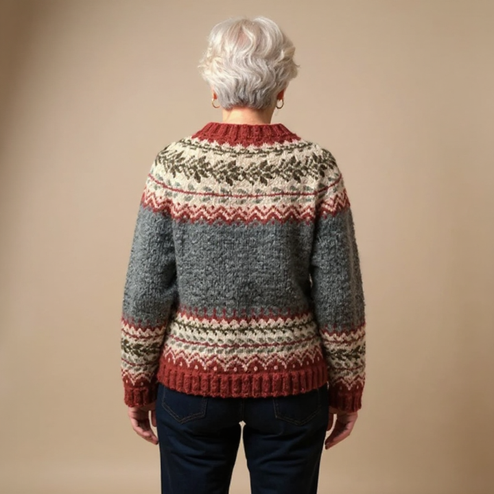 Atasha Icelandic Cardigans — Céline de Montréal — view 3