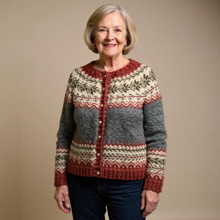 Atasha Icelandic Cardigans — Céline de Montréal — view 2
