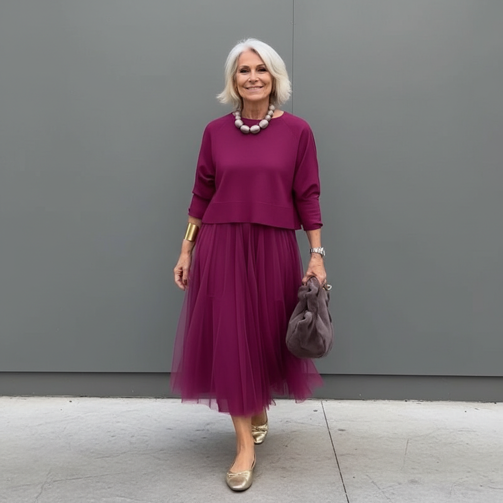 Emmie Elegant Two-Piece Set Two-Piece Sets — Céline de Montréal — view 27