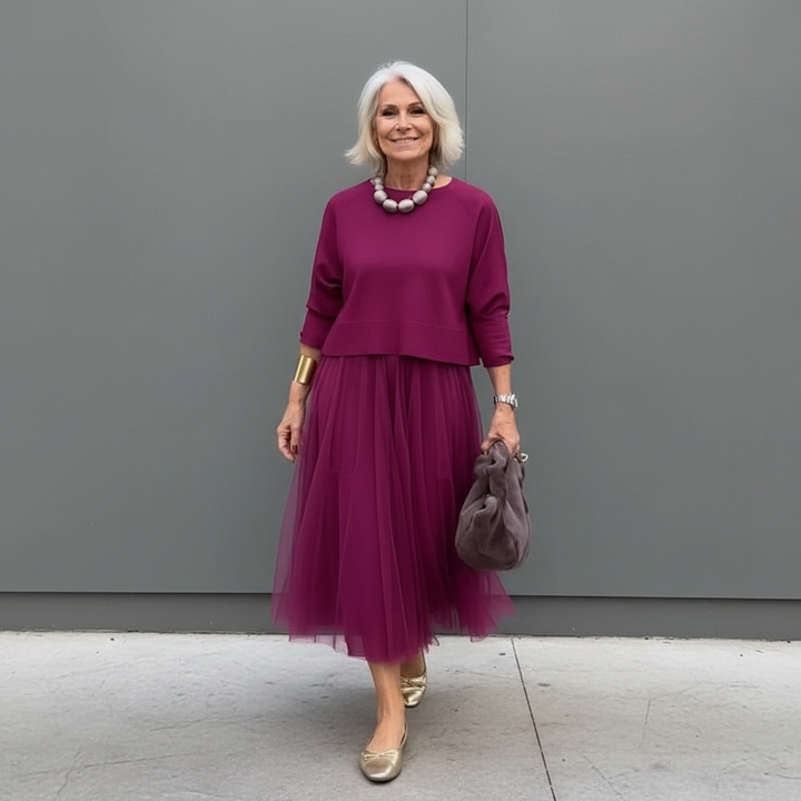 Emmie Elegant Two-Piece Set Two-Piece Sets — Céline de Montréal — view 27