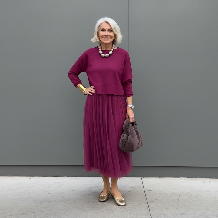 Emmie Elegant Two-Piece Set Two-Piece Sets — Céline de Montréal — view 30
