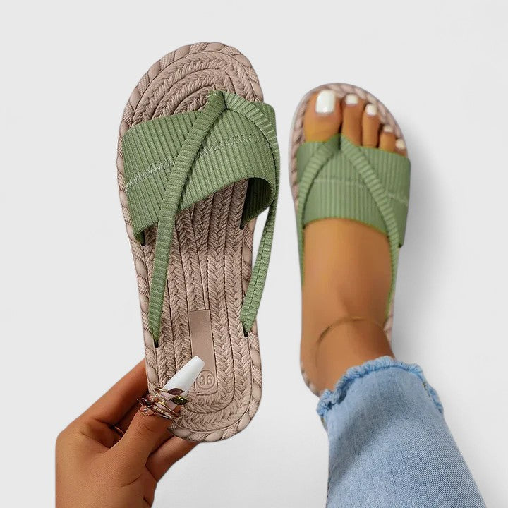 Estelle orthopedic sandals Céline de Montréal