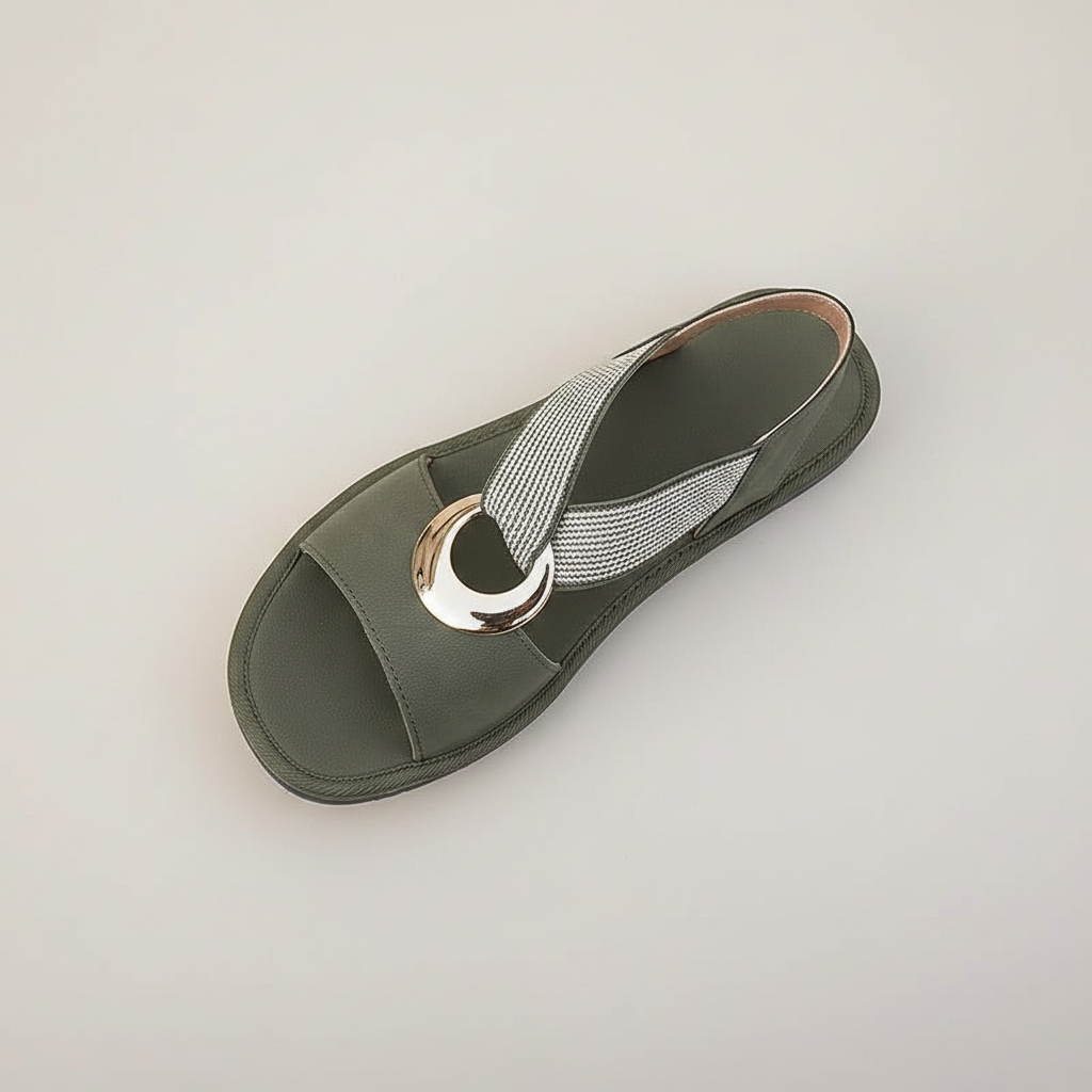Delphine orthopedic sandals Céline de Montréal