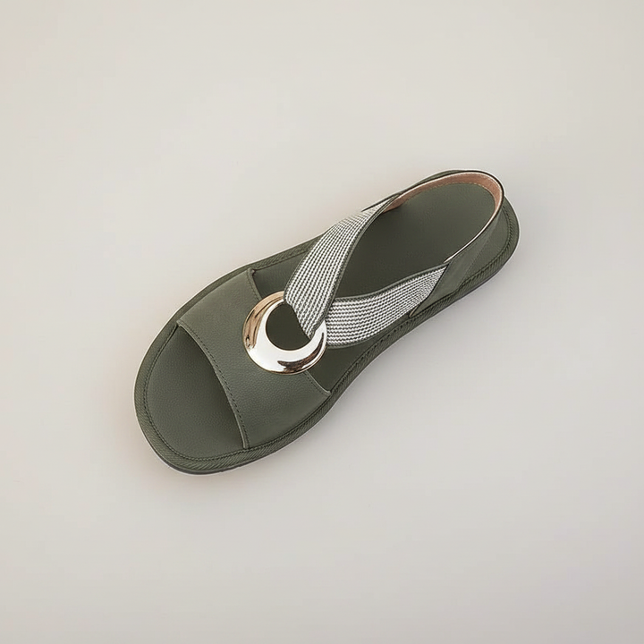 Delphine orthopedic sandals Céline de Montréal