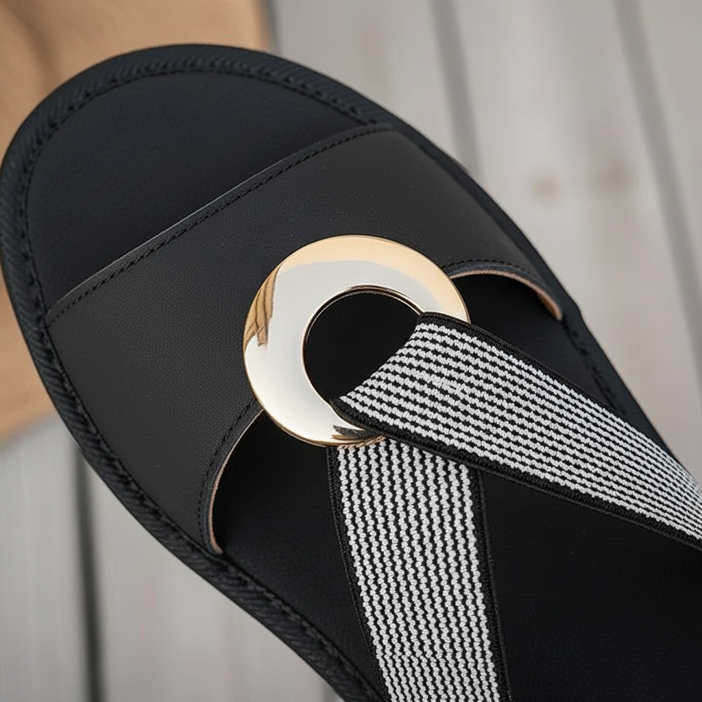 Delphine orthopedic sandals Céline de Montréal