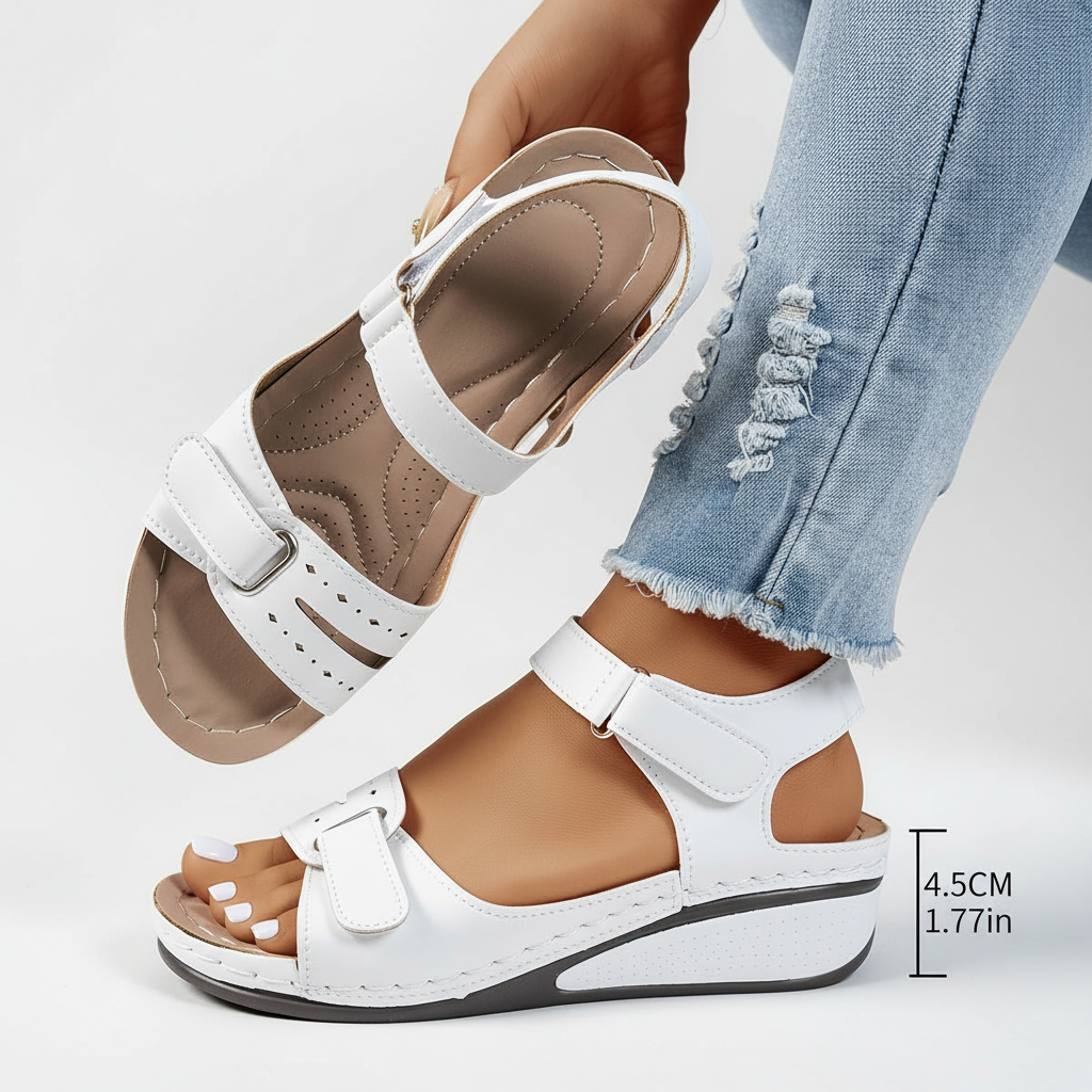 Anaëlle orthopedic sandals Céline de Montréal