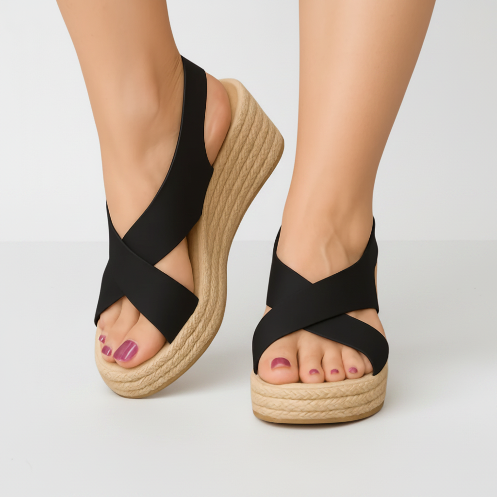 Célestine orthopedic sandals Céline de Montréal