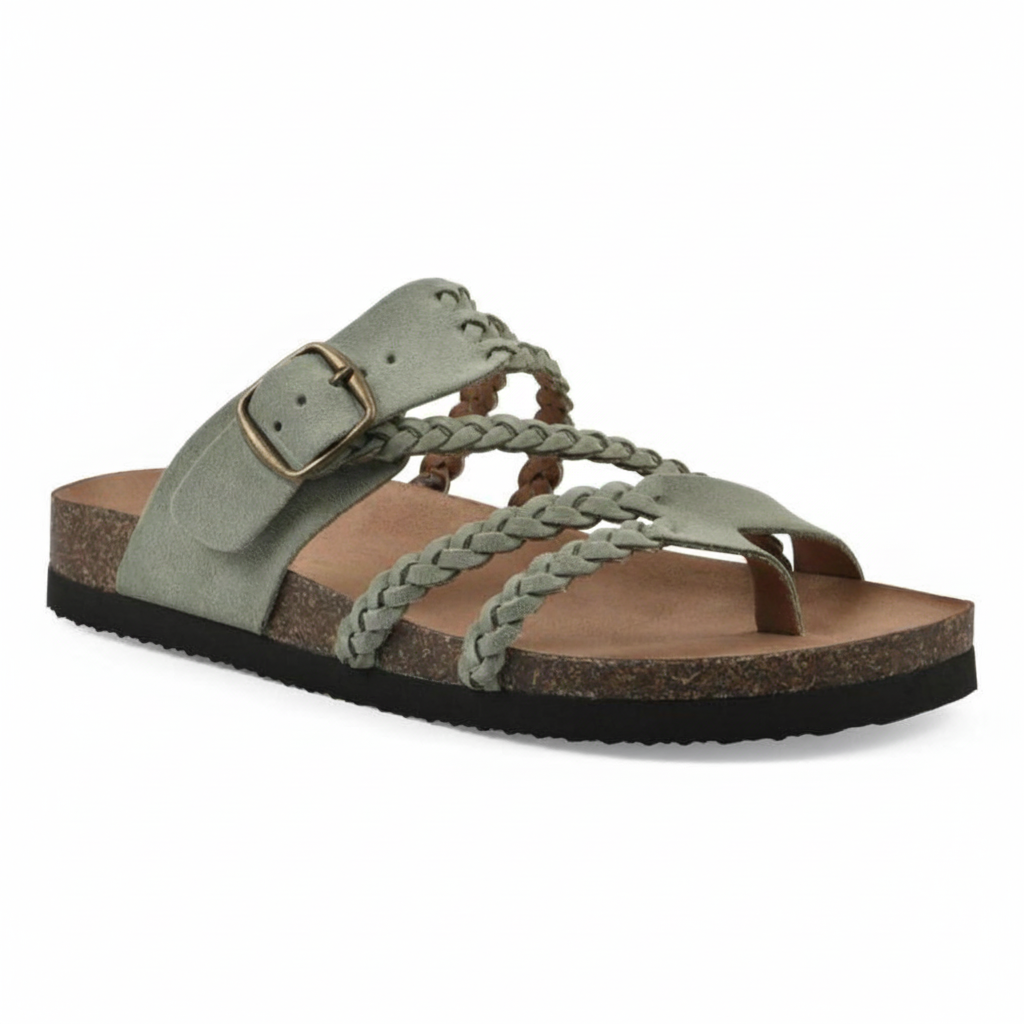 Iris orthopedic sandals Céline de Montréal