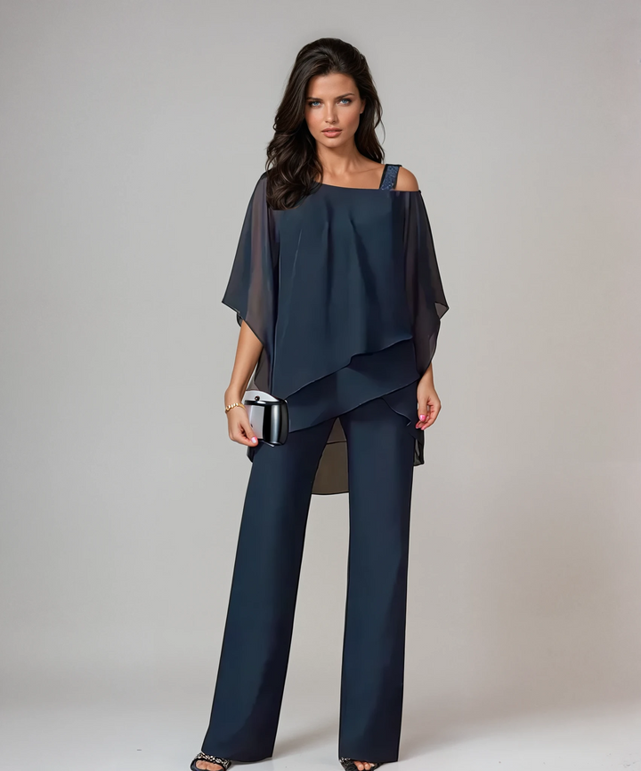 Mariella Two-Piece Layered Set Co-Ord Sets — Céline de Montréal — view 4