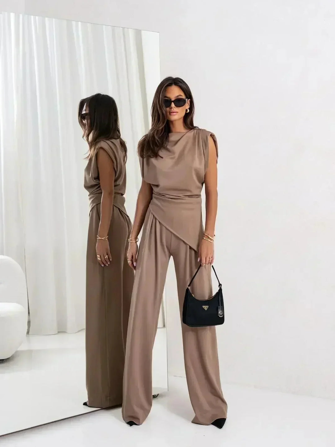 Diann Elegant Two-Piece Set Two-Piece Sets — Céline de Montréal — view 4