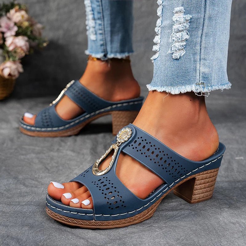 Nora Orthopedic Sandals — Céline de Montréal — view 3