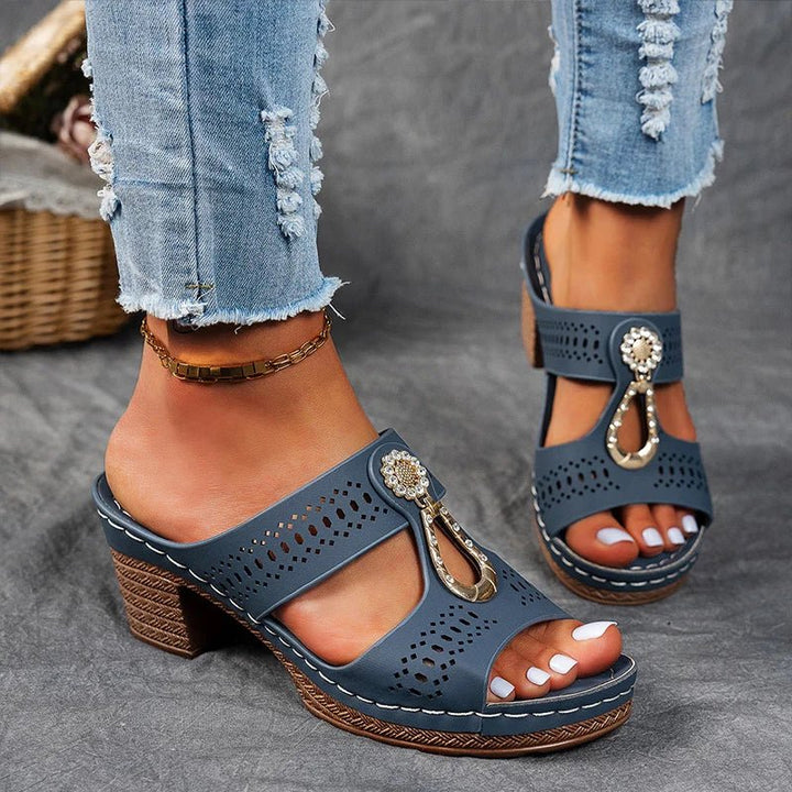 Nora Orthopedic Sandals — Céline de Montréal — view 8