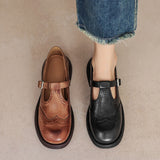 Mattea | Elegant Mary Janes Made Of Leather