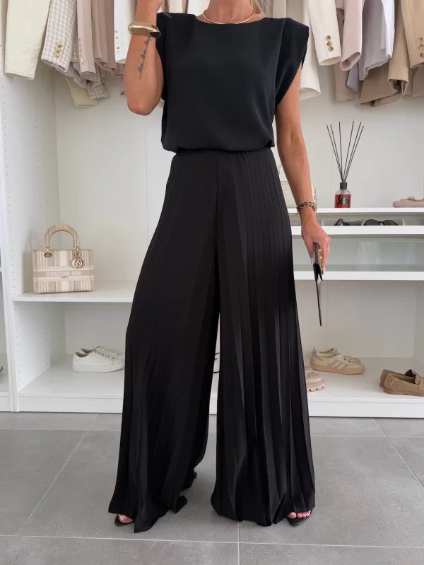Evelyn Elegant 2-Piece Set Trousers — Céline de Montréal — view 9