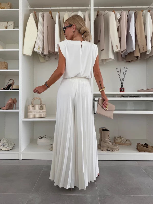 Evelyn Elegant 2-Piece Set Trousers — Céline de Montréal — view 5