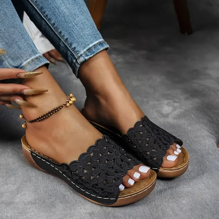 Delilah Orthopedic Sandals — Céline de Montréal — view 11