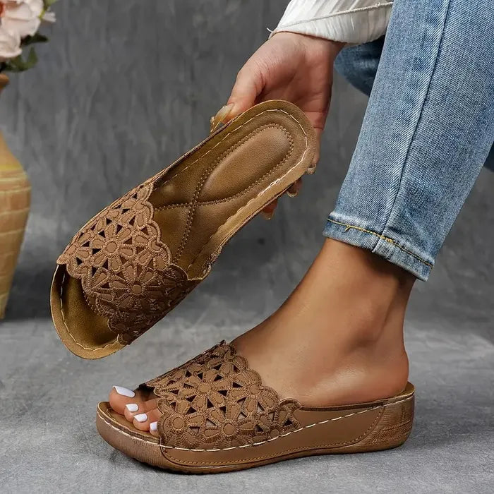 Delilah Orthopedic Sandals — Céline de Montréal — view 7
