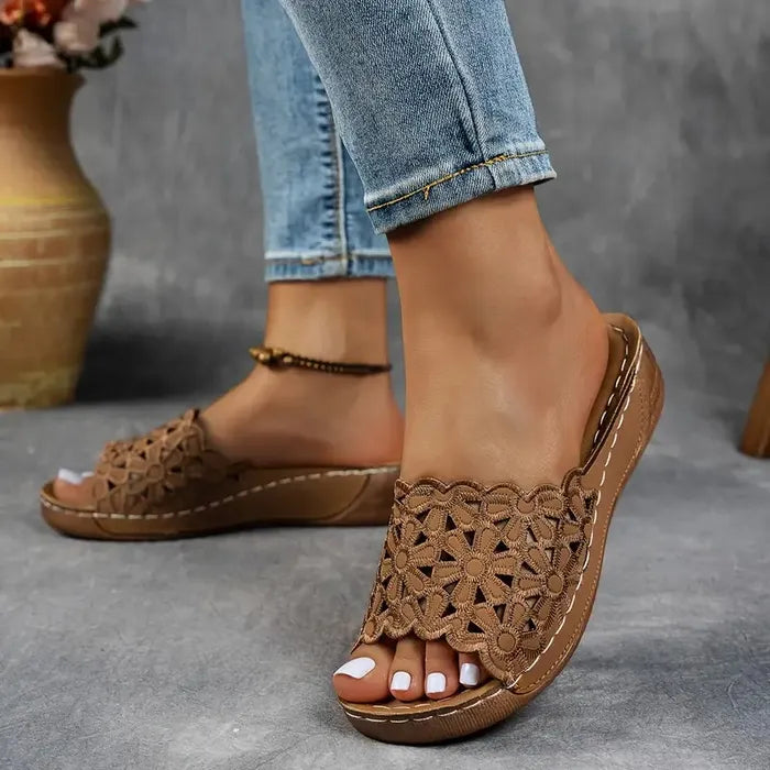 Delilah Orthopedic Sandals — Céline de Montréal — view 8