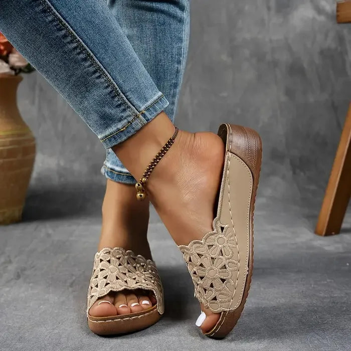 Delilah Orthopedic Sandals — Céline de Montréal — view 6