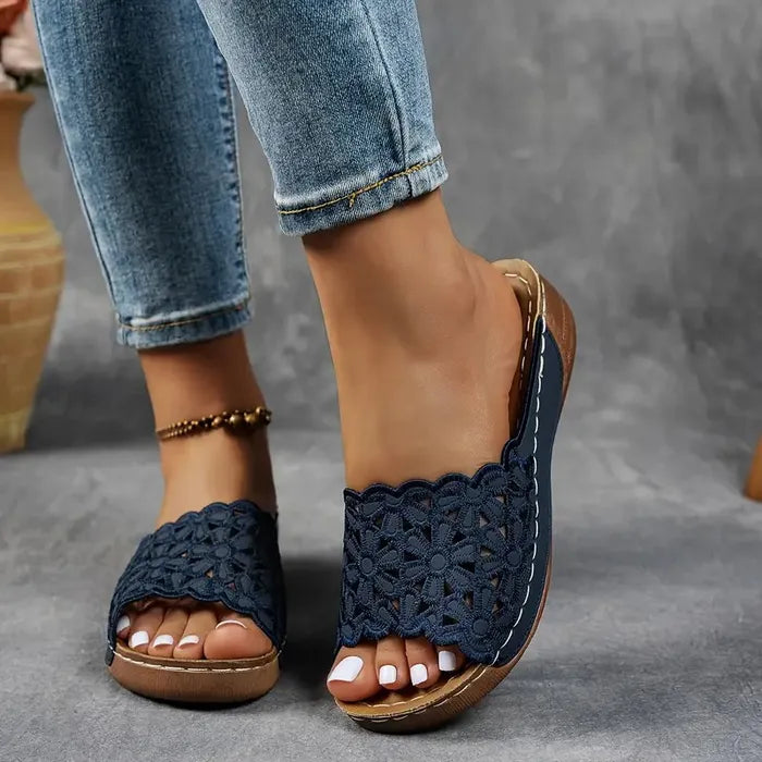 Delilah Orthopedic Sandals — Céline de Montréal — view 14