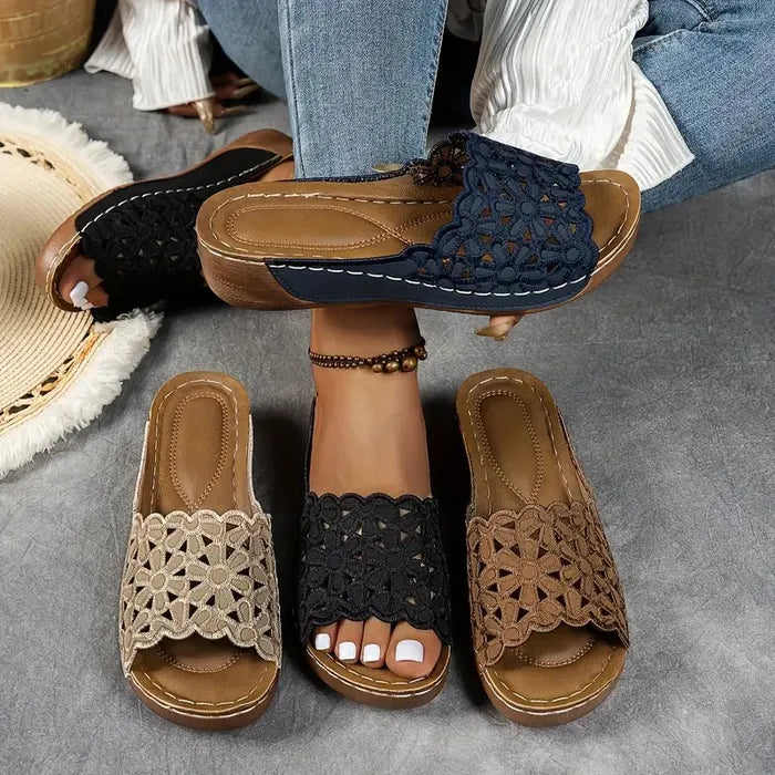 Delilah Orthopedic Sandals — Céline de Montréal — view 15