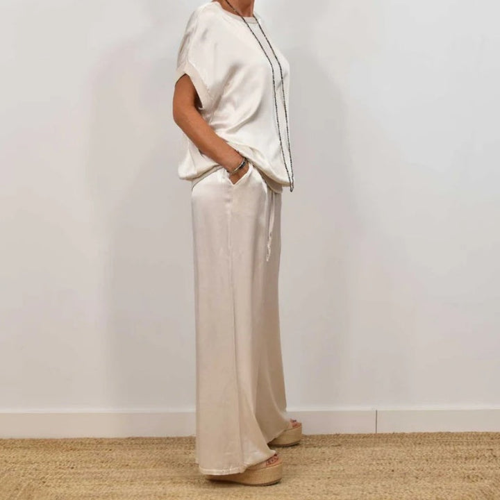 Rita Elegant Two-Piece Set Two-Piece Sets — Céline de Montréal — view 5