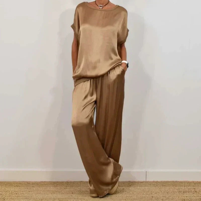 Rita Elegant Two-Piece Set Two-Piece Sets — Céline de Montréal — view 3