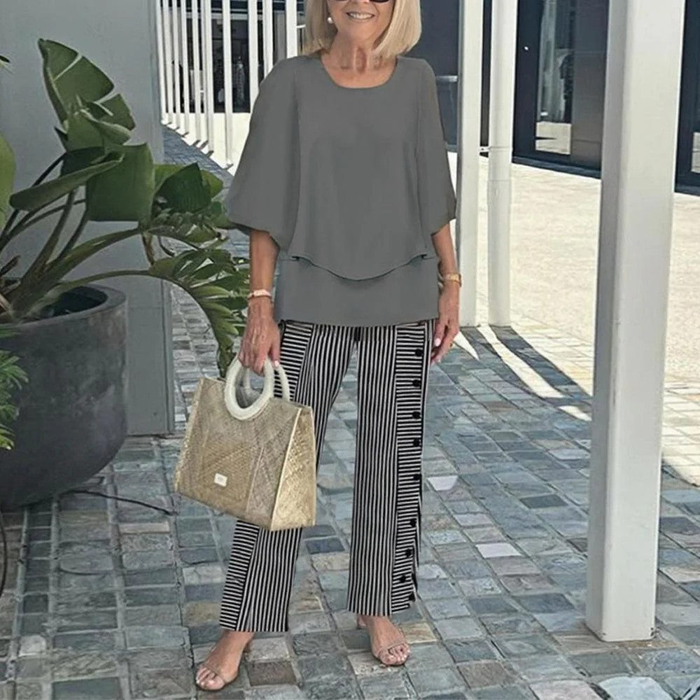 Wenda Effortless Two-Piece Set Two-Piece Sets — Céline de Montréal