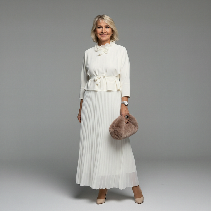 Emmie Elegant Two-Piece Set Two-Piece Sets — Céline de Montréal