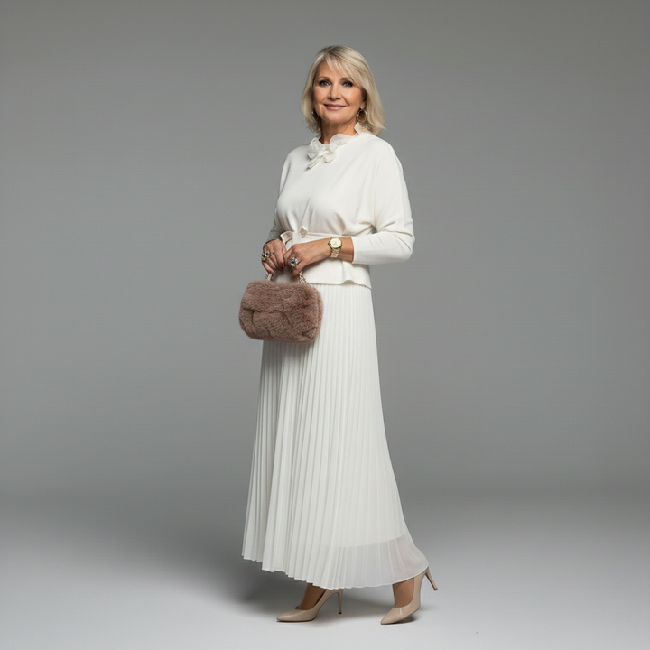 Emmie Elegant Two-Piece Set Two-Piece Sets — Céline de Montréal — view 6